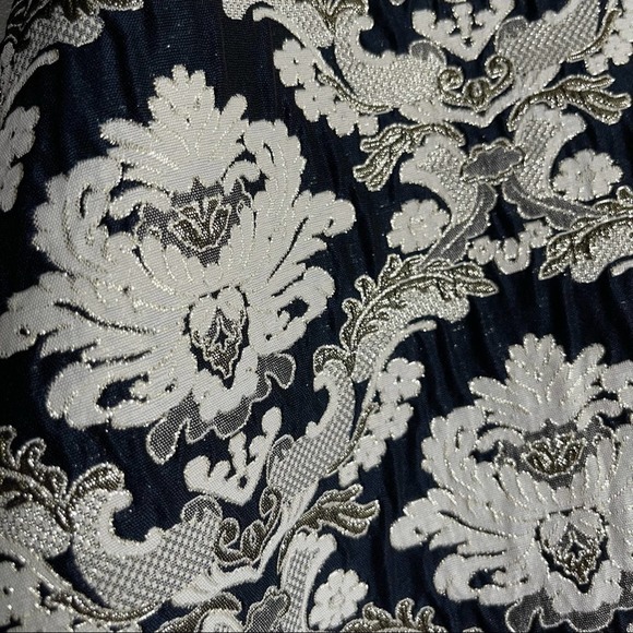 NWT Kay Unger Izabella A-Line Evening Gown Navy 2 - Picture 8 of 15